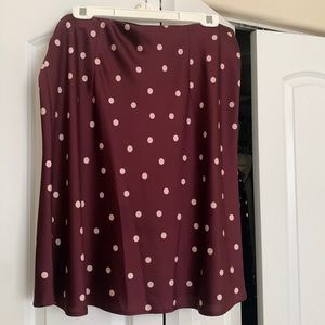 Polka dot skirt